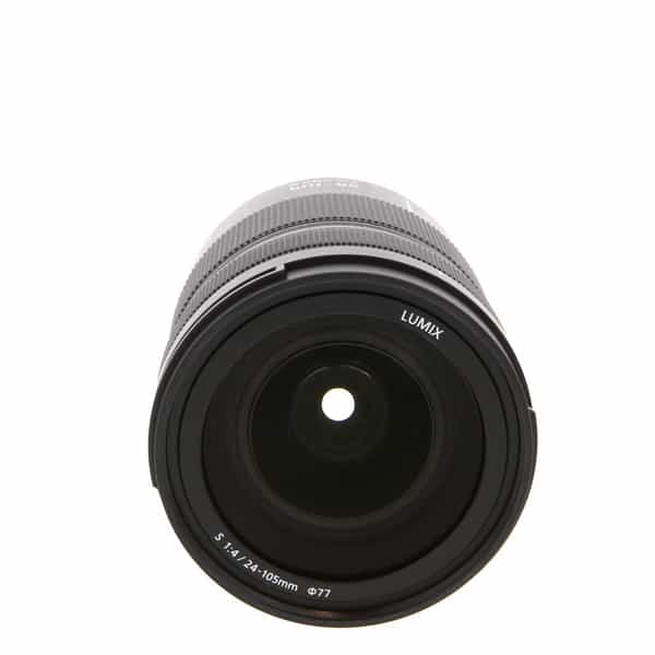 Panasonic Lumix S 24-105mm f/4 Macro O.I.S. Full-Frame Autofocus Lens for  Mirrorless L-Mount, Black {77} - Front Ring Damage - EX
