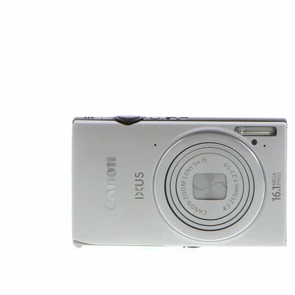 Canon IXUS 240 HS Digital Camera, Silver {16.1MP} International 