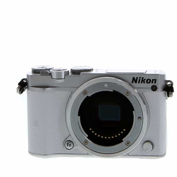 Nikon 1 J5 Mirrorless Digital Camera Body, Silver with White 