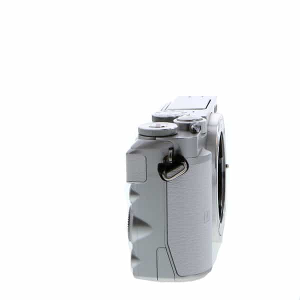 カメラ デジタルカメラ Nikon 1 J5 Mirrorless Digital Camera Body, Silver with White 