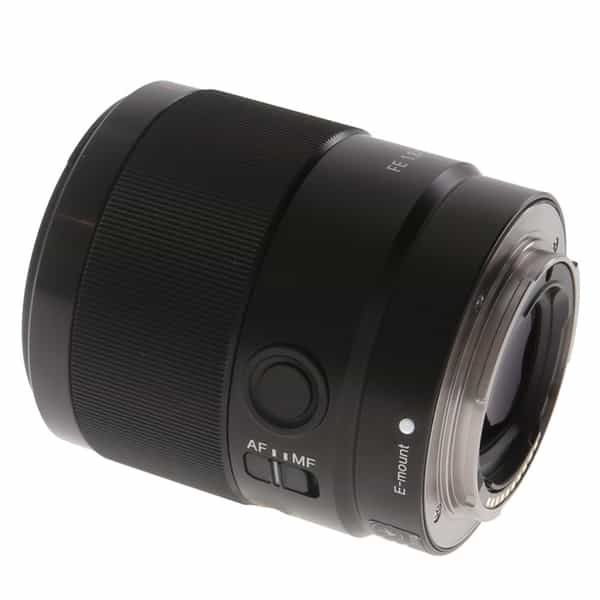 Sony FE 35mm f/1.8 Full-Frame Autofocus Lens for E-Mount, Black {55}  SEL35F18F - With Caps, Hood - LN-