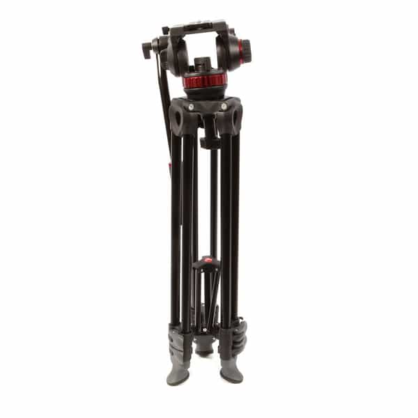 Manfrotto MVT502AM Aluminum Telescopic Twin Leg 3-Section 2-Stage