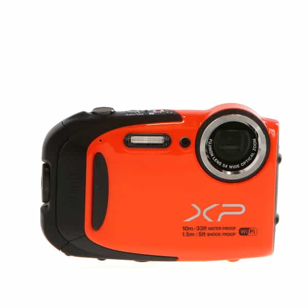 Fujifilm FinePix XP70 Digital Camera, Orange {16.4MP} Waterproof 33