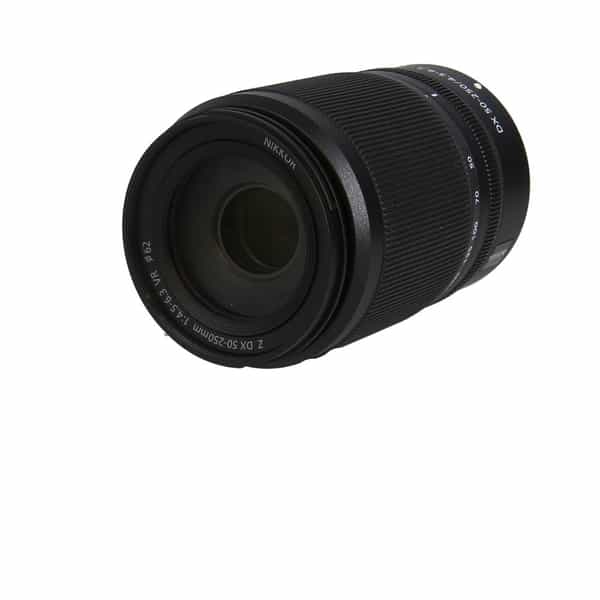 højttaler uberørt Rædsel Nikon Nikkor Z DX 50-250mm f/4.5-6.3 VR Autofocus APS-C Lens for Z-Mount,  Black {62} at KEH Camera