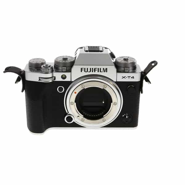 Fujifilm X-T4 Mirrorless Camera Body, Silver {26.1MP} at KEH Camera
