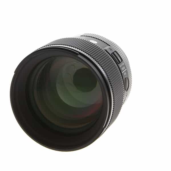 Sigma 85mm f/1.4 DG DN (HSM) A (Art) Full-Frame Autofocus Lens for Sony  E-Mount, Black {77} - With Caps - EX+