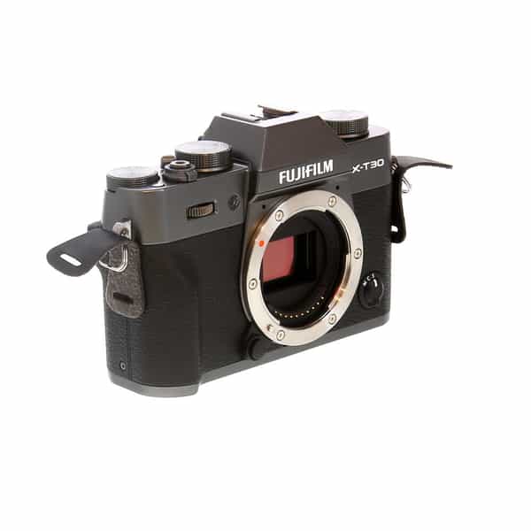 Fujifilm X-T30 Mirrorless Digital Camera Body, Charcoal Silver 