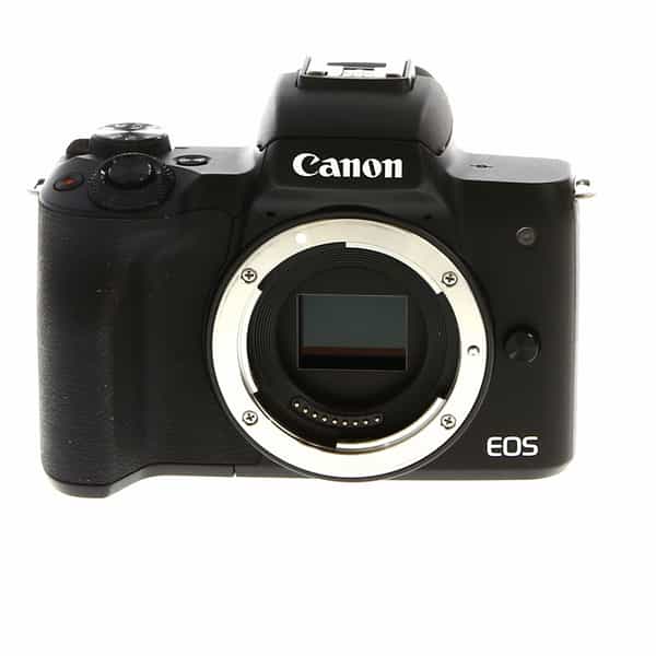 Canon EOS M50 Mark II 24.1MP Mirrorless Camera - White (EF-M 15-45mm  f/3.5-6.3 IS STM) for sale online