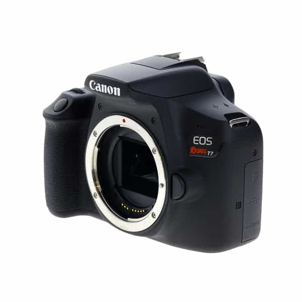 Canon EOS Rebel T7 DSLR Video Camera with 18-55mm Lens Black