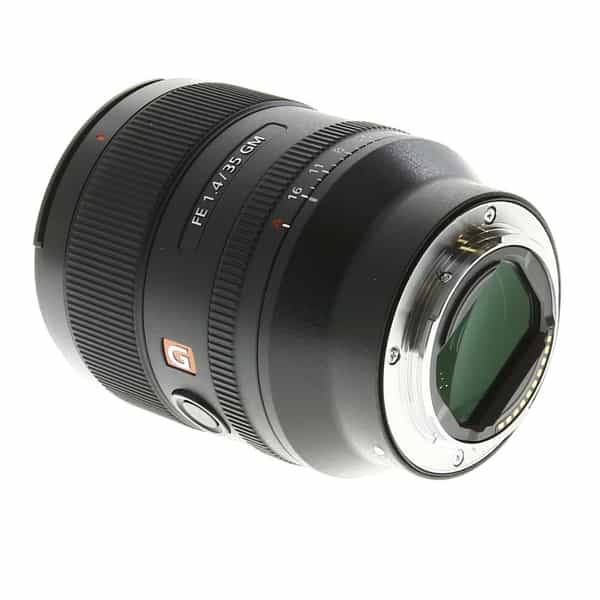 adecuado brumoso Culo Sony FE 35mm f/1.4 GM Full-Frame Autofocus Lens for E-Mount, Black {67}  SEL35F14GM at KEH Camera