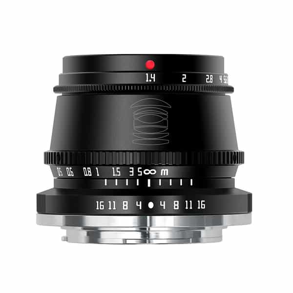 negeren Uitwerpselen Hangen TTArtisan 35mm f/1.4 Lens for MFT (Micro Four Thirds), Black {39} at KEH  Camera