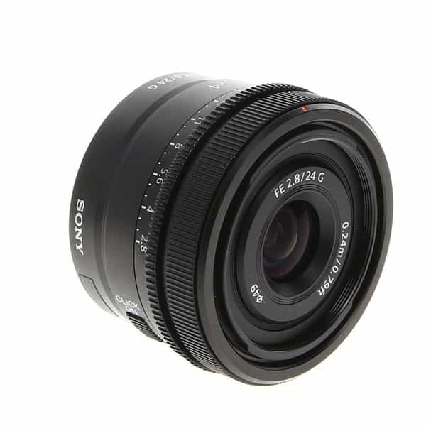 Sony FE 24mm f/2.8 G Full-Frame Autofocus Lens for E-Mount, Black 