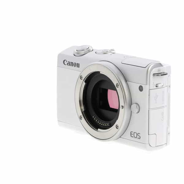 Canon EOS M200 Mirrorless Camera, White {24.1MP} at KEH Camera