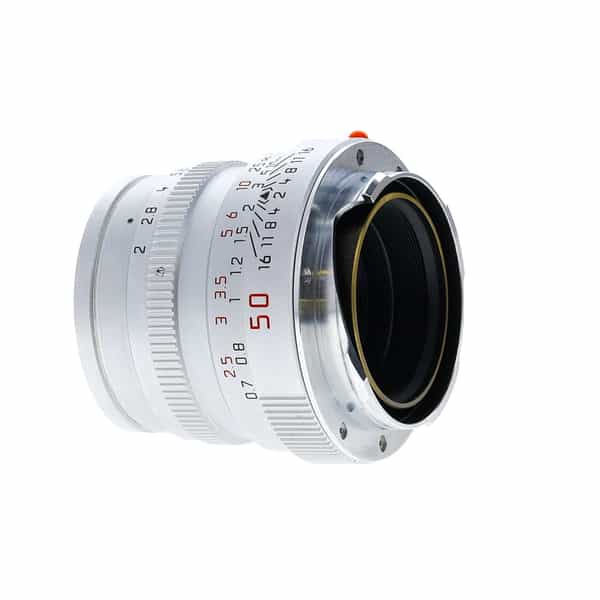 Leica 50mm f/2 Summicron-M M-Mount Lens (Ver IV with Focus Tab, No Built-In  Hood), Germany, Chrome, {39} 11825 - With Caps - EX
