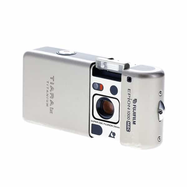 Fujifilm Epion 1000 MRC Tiara ix Titanium 35mm Camera with 24mm f/3.5 Lens  (APS Film Only) - EX