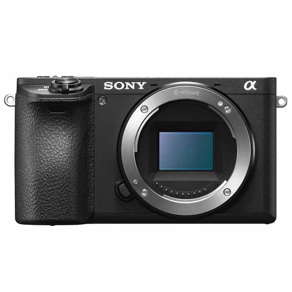 Sony a6500 Mirrorless Digital Camera Body, Black {24.2MP} - With AC  Adapter/Charger, Battery, Micro USB Cable - EX+