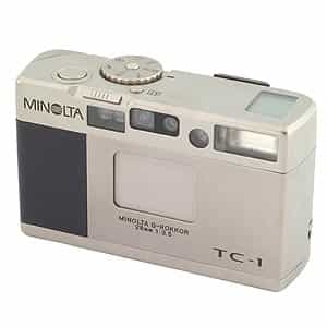 Minolta TC-1 35mm Camera, Titanium - None - EX+