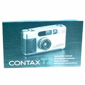 Contax T2 Instructions at KEH Camera