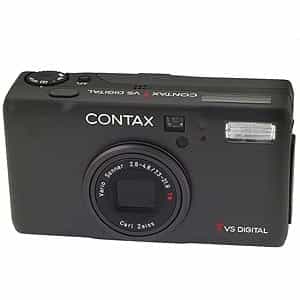 Contax TVS Digital Digital Camera, Black, {5MP} at KEH Camera