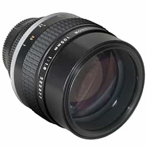 Nikon 105mm f/1.8 NIKKOR AIS Manual Focus Lens {62} - With Caps - EX+