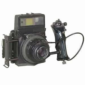 Graflex XL Rangefinder Camera, Black, with 80mm f/2.8 Planar Lens 