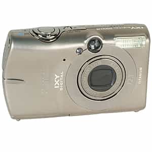 Canon IXY 2000 IS Digital Camera, Titanium Silver {12.1MP