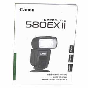 USED Canon Speedlite 580EXII