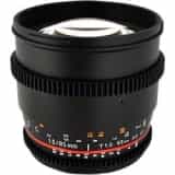 Rokinon Cine 85mm T1.5 AS IF UMC Manual Lens for Nikon F-Mount