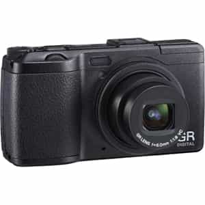Ricoh GR Digital IV Camera with 6mm f/1.9 VC, Black {10MP} at KEH