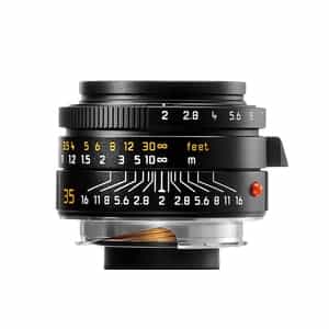 カメラ レンズ(単焦点) Leica 35mm f/2 Summicron-M ASPH. M-Mount Lens, Germany, Black 