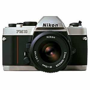 Nikon FM10 35mm Camera Body, Champagne - UG