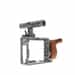 Tilta ES-T17-A Camera Cage Rig for Sony a7, a7S, a7R II, a7S II with NATO Top Handle, Wood Hand Grip, 15mm Baseplate/Lens Support, 2x 300mm (11.8