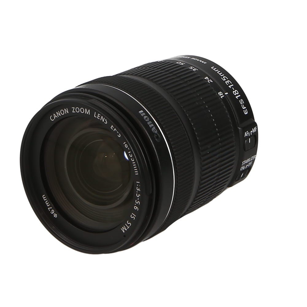 Canon EF-S 10-18mm f/4.5-5.6 IS STM Autofocus APS-C Lens, Black