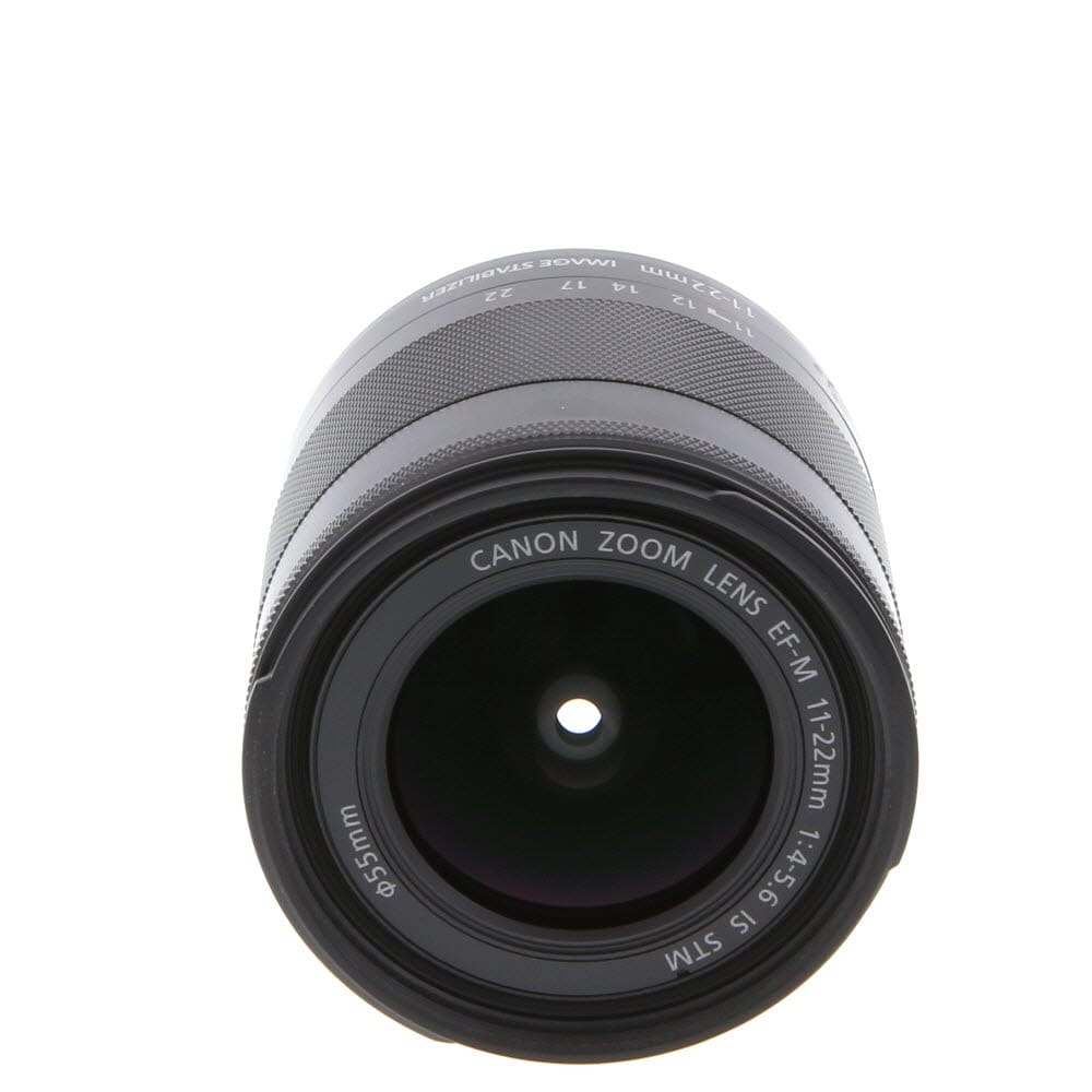 Canon 22mm f/2 STM Lens for EF-M Mount, Graphite Black {43