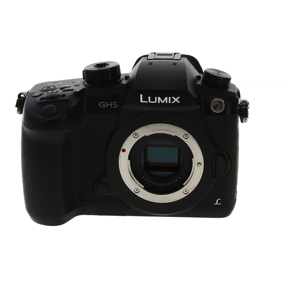 Panasonic Lumix GH5 Mirrorless MFT (Micro Four Thirds) Camera Body, Black  {20.3MP} at KEH Camera