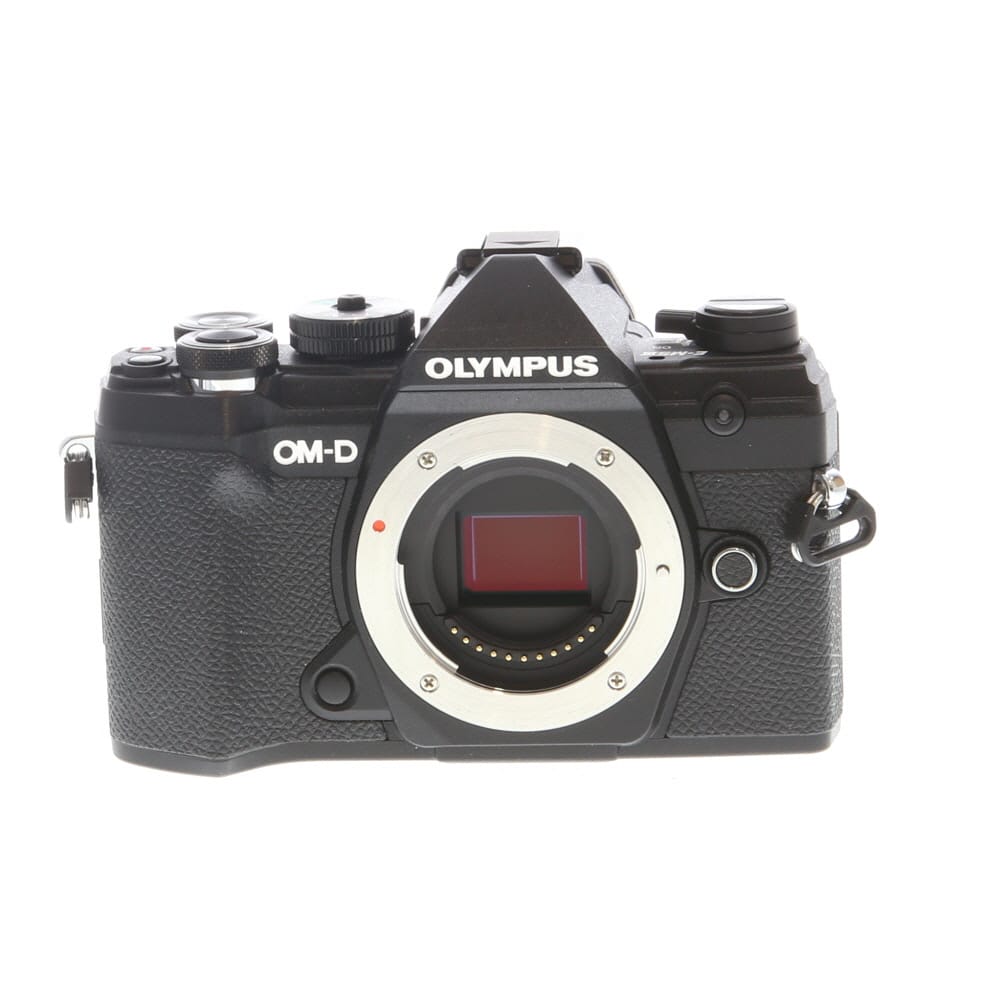 Olympus PEN-F Mirrorless MFT (Micro Four Thirds) Camera Body, Black {20.3MP}  with FL-LM3 Flash at KEH Camera