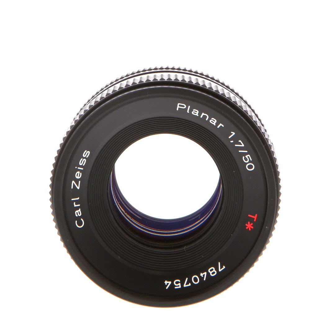 Contax 50mm F/1.4 Planar T* C/Y Mount Lens {55} - With Caps - EX+