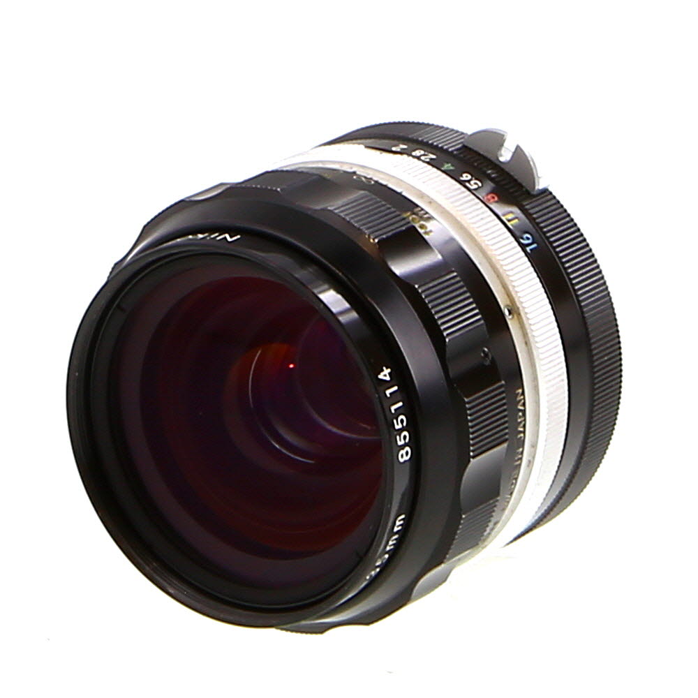 カメラ レンズ(単焦点) Nikon Nikkor 35mm F/2 O Non AI Manual Focus Lens {52} - Used SLR 