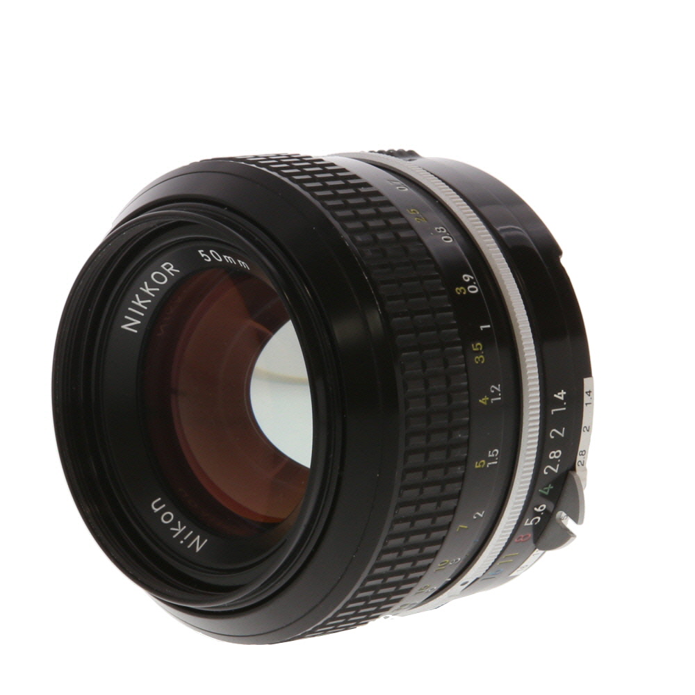 Nikon 50mm f/1.4 NIKKOR AI Manual Focus Lens {52} at KEH Camera