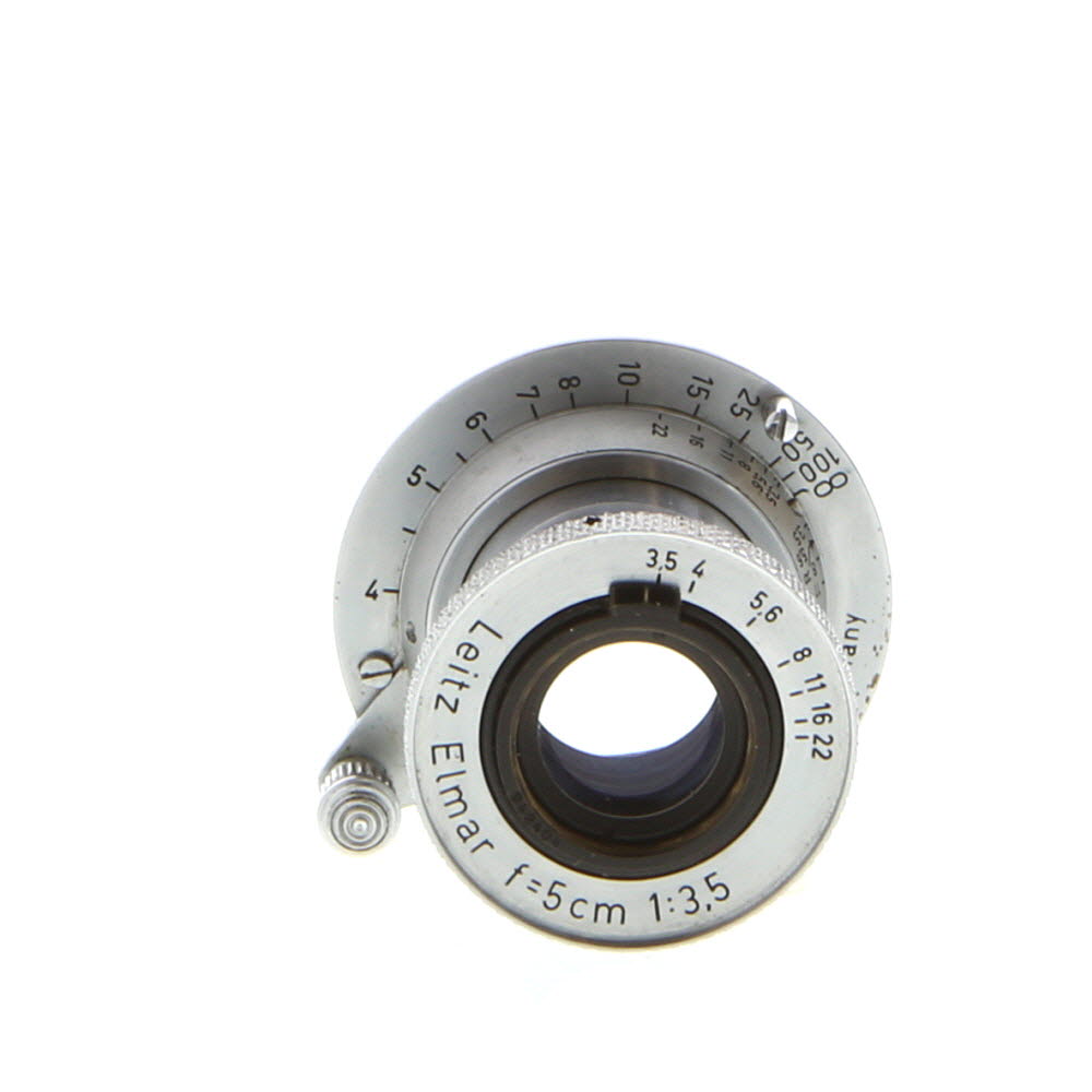 Leica 50mm F/3.5 Elmar Collapsible Nickel (Min Aperture F18) Screw 