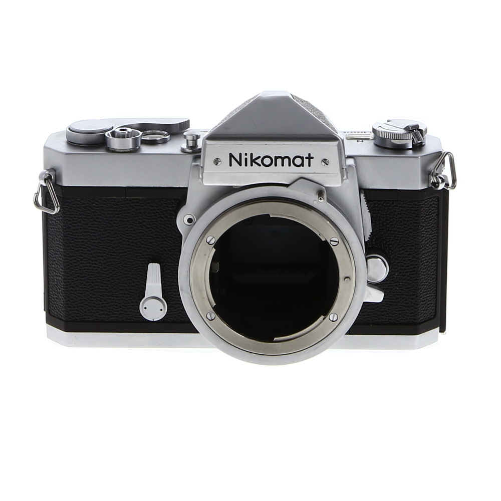Nikon Nikkormat FTN (Non AI) 35mm Camera Body, Chrome at KEH Camera