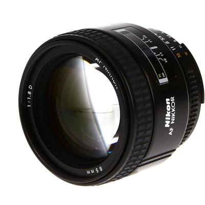 Nikon 85mm f/1.8D Auto Focus Nikkor Lens for Nikon Digital SLR Cameras Fixed 