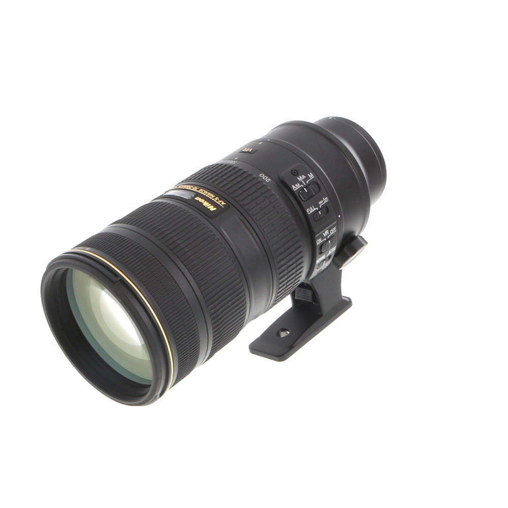 カメラ レンズ(ズーム) Nikon AF-S NIKKOR 70-200mm f/2.8 G ED VR Autofocus IF Lens, Black 