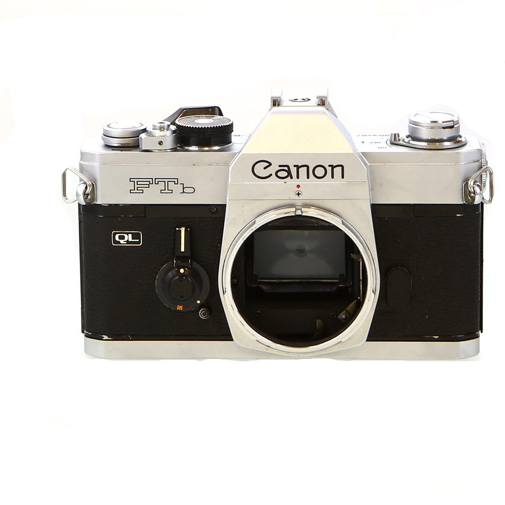 Canon FTB Chrome 35mm Camera Body - Used 35mm Film Cameras - Used