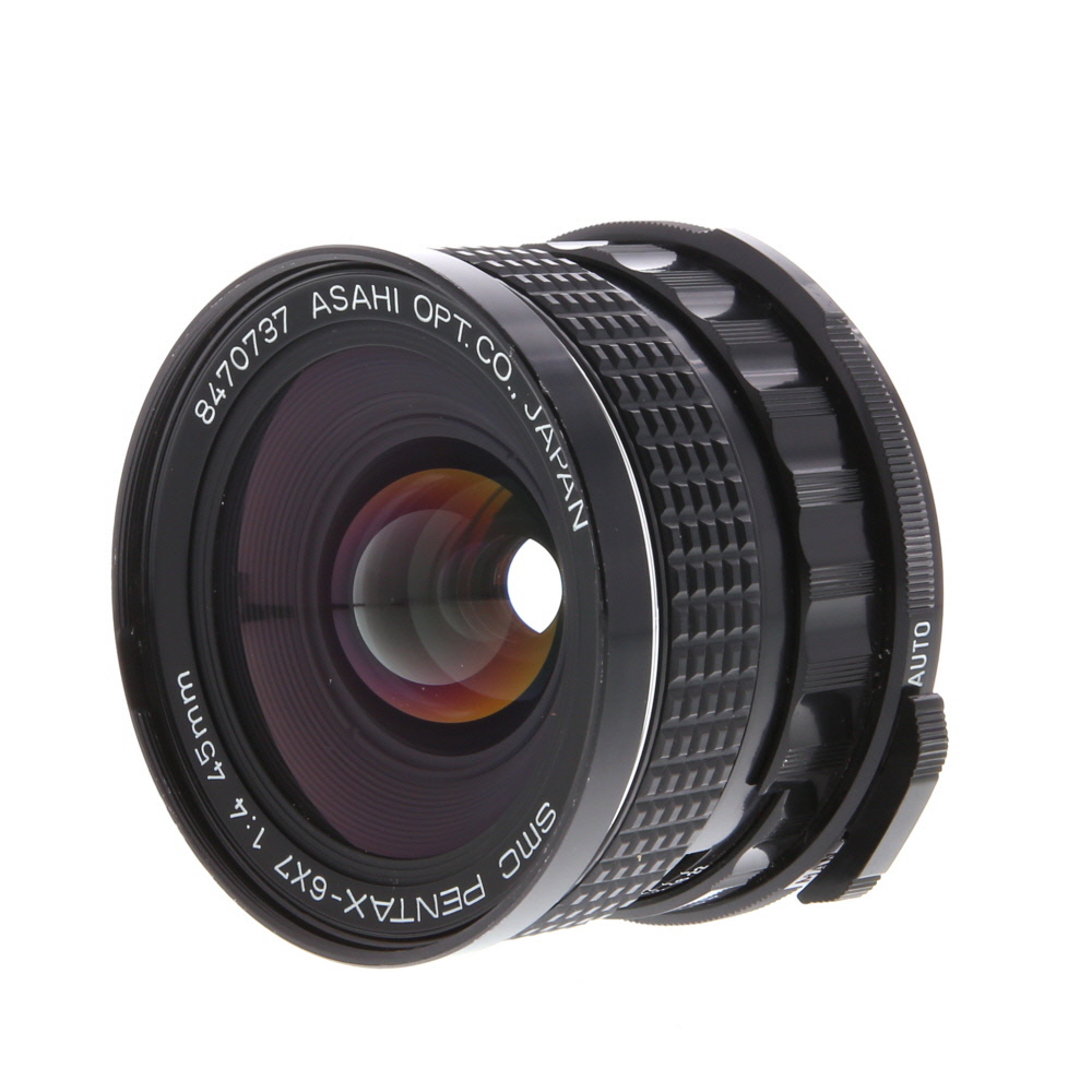 Pentax 75mm F/4.5 SMC Takumar Lens For Pentax 6X7 Series {82} at 