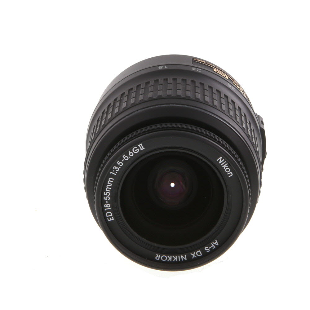 Nikon Af S Dx Nikkor 18 55mm F 3 5 5 6 G Vr Autofocus Lens For Aps C Sensor Dslr Black 52 At Keh Camera