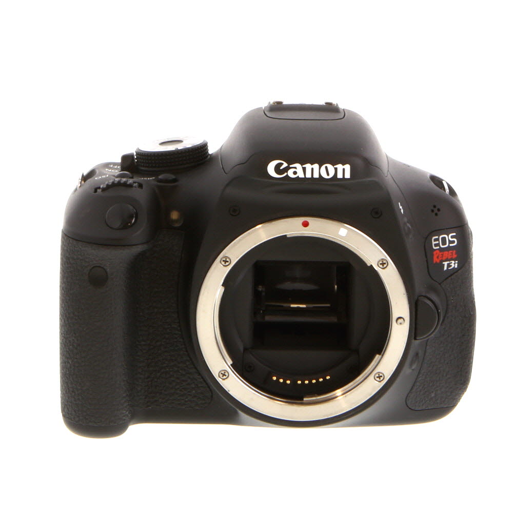Canon EOS Rebel T3 DSLR Camera Body, Black {12.2MP} - With Battery and  Charger - EX