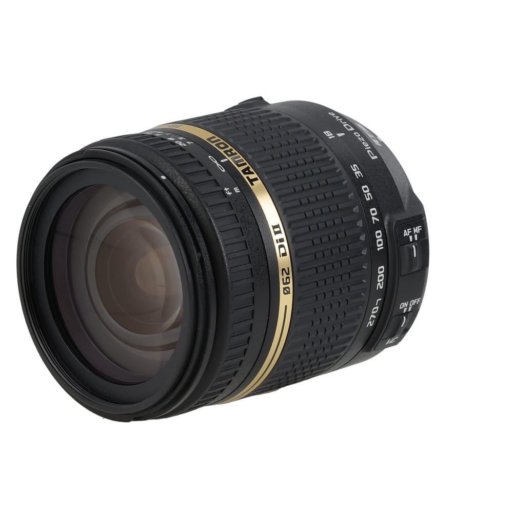Tamron 18-200mm f/3.5-6.3 Di II VC (8-Pin) APS-C (DX) Lens for Nikon  F-Mount {62} B018 - With Caps, Hood - EX