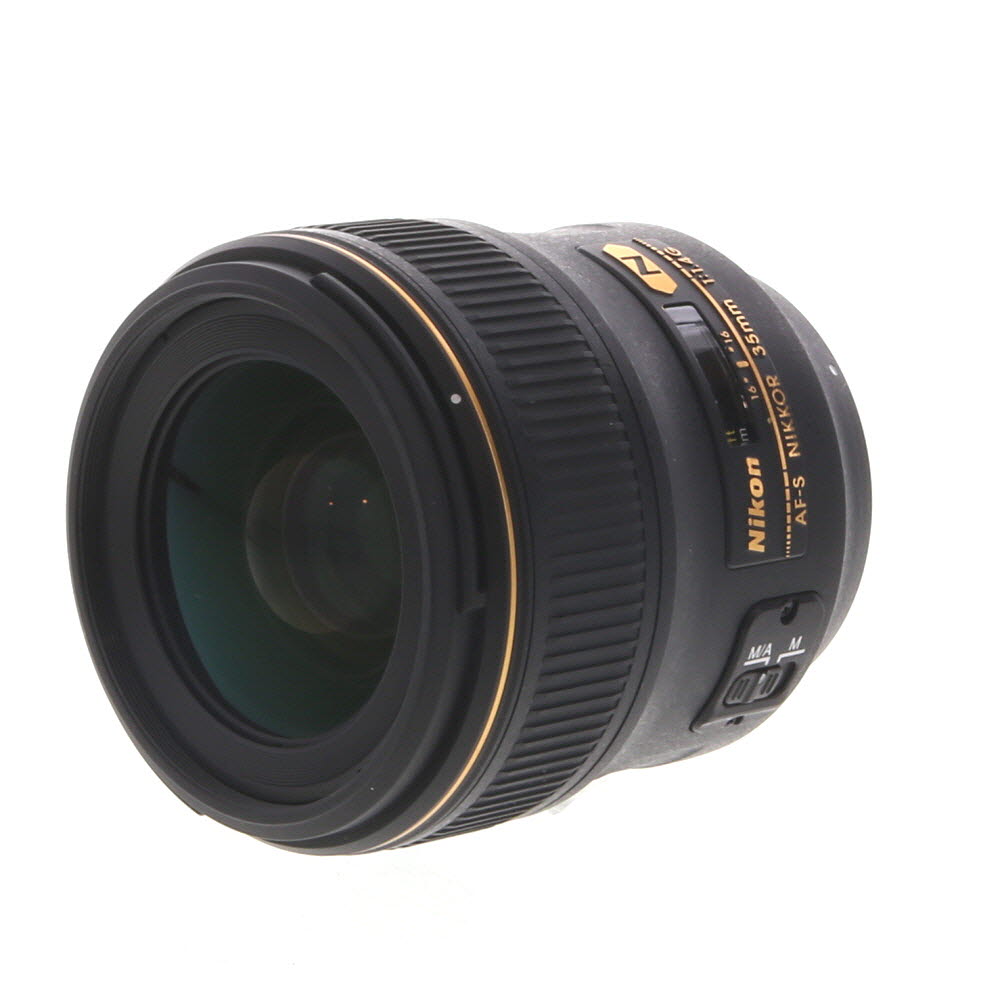 Nikon AF-S NIKKOR 85mm f/1.4 G Autofocus Lens {77} - With Caps and Hood -  LN-