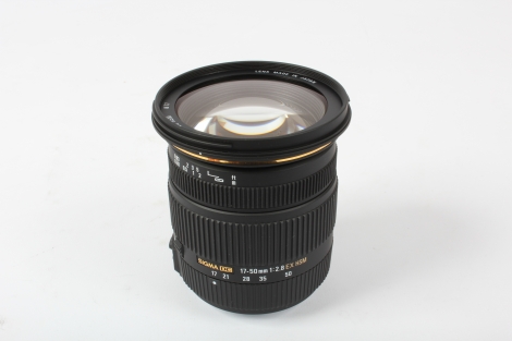 Sigma 17-50mm f/2.8 EX DC OS HSM (FLD) Autofocus APS-C Lens for 
